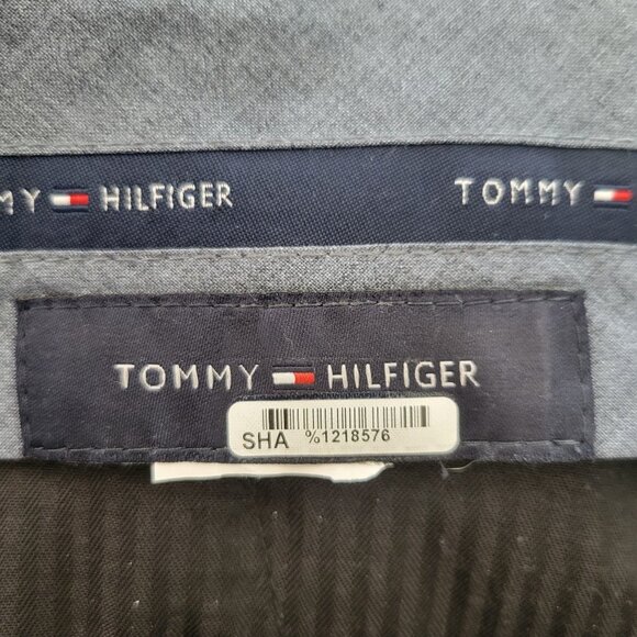 Tommy Hilfiger Mens Blue Single-Breasted Blazer Two-Piece Suit (Size 44R) - Picture 12 of 13